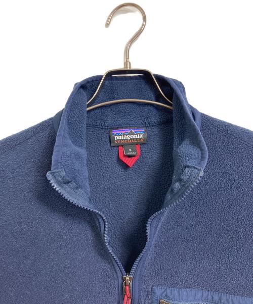Patagonia（パタゴニア）Patagonia (パタゴニア) シンチラフリースジャケット　アウター　ライトアウター　スポーツ　アウトドア ネイビー サイズ:Mの古着・服飾アイテム