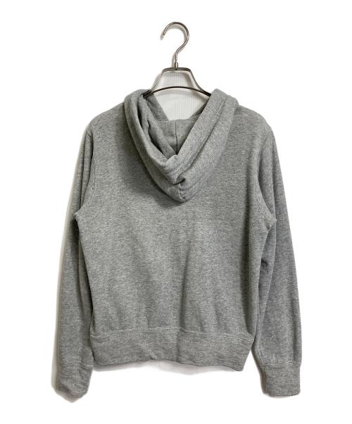 PLAY COMME des GARCONS（プレイコムデギャルソン）PLAY COMME des GARCONS (プレイコムデギャルソン) ジップパーカー　フーディー　ライトアウター　ハート　日本製 グレー サイズ:Mの古着・服飾アイテム