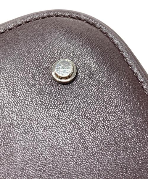 &MyuQ（アンドミューク）&MyuQ (アンドミューク) バケツトートバッグ　レザーバッグ ブラウン サイズ:実寸参照の古着・服飾アイテム