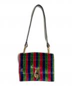 Roberta di camerinoロベルタ ディ カメリーノ）の古着「ショルダーバッグ　ハンドバッグ　イタリア製」｜マルチカラー