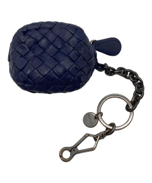 BOTTEGA VENETA（ボッテガベネタ）BOTTEGA VENETA (ボッテガベネタ) コインケース　小物入れ　チャーム　イタリア製 パープル サイズ:実寸参照の古着・服飾アイテム