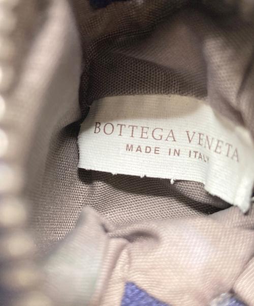BOTTEGA VENETA（ボッテガベネタ）BOTTEGA VENETA (ボッテガベネタ) コインケース　小物入れ　チャーム　イタリア製 パープル サイズ:実寸参照の古着・服飾アイテム