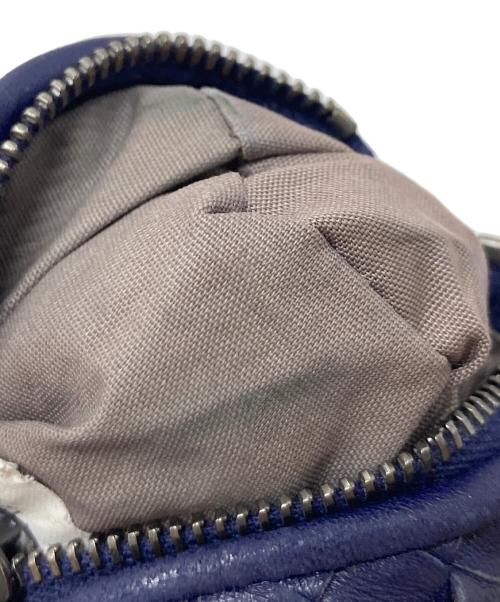 BOTTEGA VENETA（ボッテガベネタ）BOTTEGA VENETA (ボッテガベネタ) コインケース　小物入れ　チャーム　イタリア製 パープル サイズ:実寸参照の古着・服飾アイテム