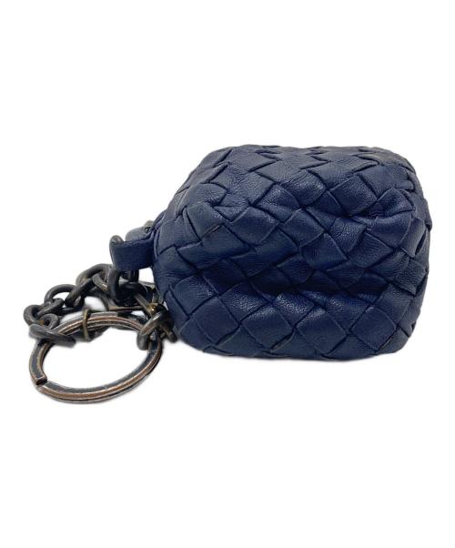 BOTTEGA VENETA（ボッテガベネタ）BOTTEGA VENETA (ボッテガベネタ) コインケース　小物入れ　チャーム　イタリア製 パープル サイズ:実寸参照の古着・服飾アイテム