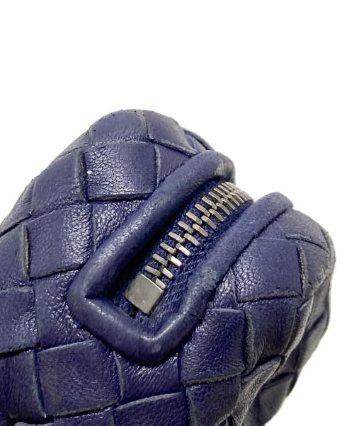 BOTTEGA VENETA（ボッテガベネタ）BOTTEGA VENETA (ボッテガベネタ) コインケース　小物入れ　チャーム　イタリア製 パープル サイズ:実寸参照の古着・服飾アイテム