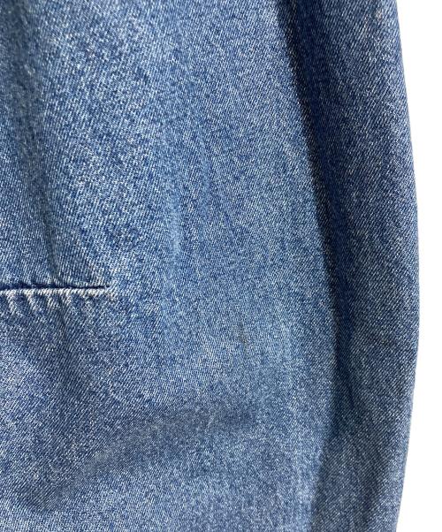 Citizens of humanity（シチズンズオブヒューマニティ）CITIZENS of HUMANITY (シチズンズオブヒューマニティ) ワイド コクーン カーブデニム ウォッシュ ダメージ加工 クラッシュ MAGNOLIA  USA製 インディゴ サイズ:W24の古着・服飾アイテム