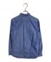 SINME (シンメ) ダンガリークロス  ボタンダウンシャツ ネイビー サイズ:M：5000円