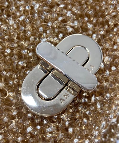 ANTEPRIMA（アンテプリマ）ANTEPRIMA (アンテプリマ) ターンロック ワンショルダーワイヤーバッグ　セレモニー ゴールド サイズ:実寸参照の古着・服飾アイテム