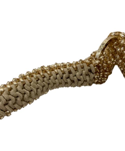 ANTEPRIMA（アンテプリマ）ANTEPRIMA (アンテプリマ) ターンロック ワンショルダーワイヤーバッグ　セレモニー ゴールド サイズ:実寸参照の古着・服飾アイテム