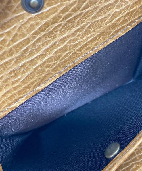 TOD'S（トッズ）TOD'S (トッズ) 3つ折り財布　ウォレット　コンパクト　イタリア製 ブラウン サイズ:実寸参照の古着・服飾アイテム