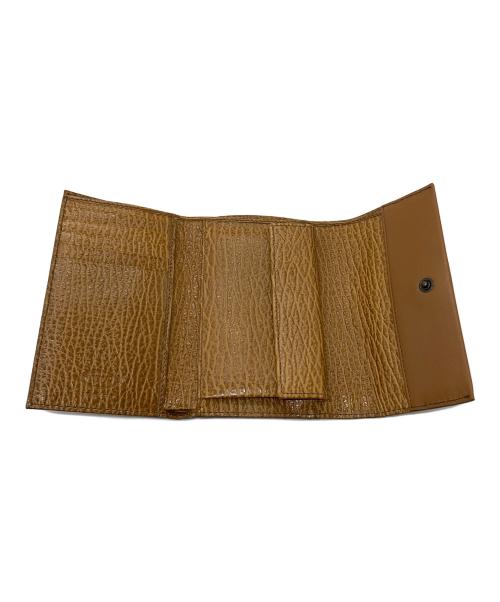 TOD'S（トッズ）TOD'S (トッズ) 3つ折り財布　ウォレット　コンパクト　イタリア製 ブラウン サイズ:実寸参照の古着・服飾アイテム