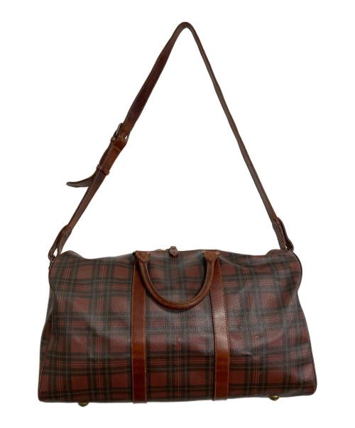 POLO RALPH LAUREN（ポロ・ラルフローレン）POLO RALPH LAUREN (ポロ・ラルフローレン) 2WAYボストンバッグ レッド サイズ:実寸参照の古着・服飾アイテム