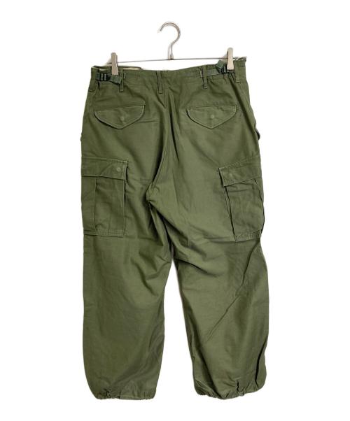 US ARMY（ユーエスアーミー）US ARMY (ユーエスアーミー) 60’S M-65 フィールドパンツ　 67年納期 60年代 オリーブ サイズ:1の古着・服飾アイテム