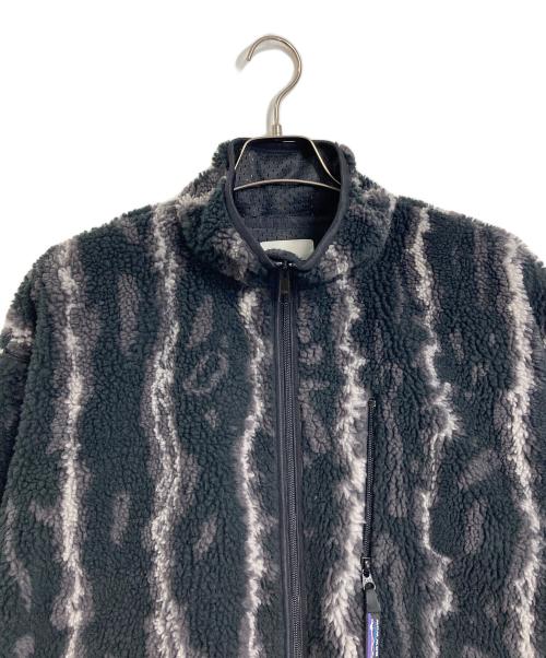 BOWWOW（バウワウ）BOWWOW (バウワウ) GREAT THUNDER PILE FLEECE JACKET 日本製 ブラック サイズ:Lの古着・服飾アイテム