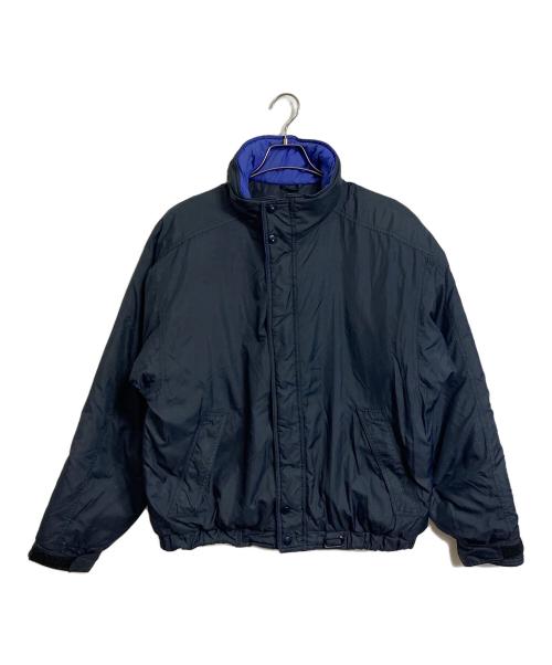 Eddie Bauer（エディーバウアー）Eddie Bauer (エディーバウアー) 【古着】80’S ダウンジャケット　黒タグ　80年代 ブラック×パープル サイズ:Lの古着・服飾アイテム