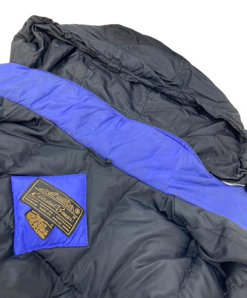 Eddie Bauer（エディーバウアー）Eddie Bauer (エディーバウアー) 【古着】80’S ダウンジャケット　黒タグ　80年代 ブラック×パープル サイズ:Lの古着・服飾アイテム