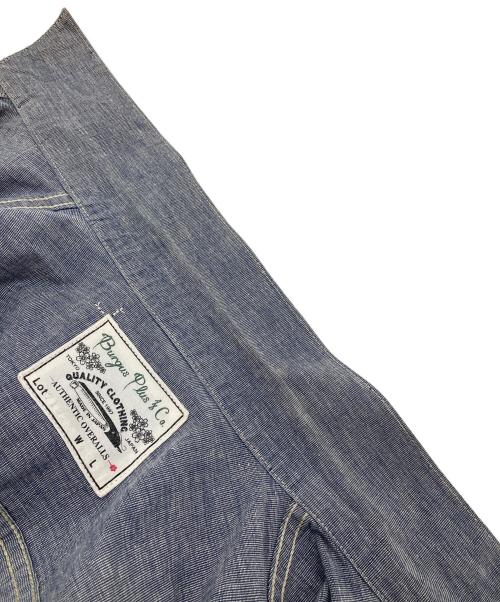 BURGUS PLUS（バーガスプラス）BURGUS PLUS (バーガスプラス) 1st Type Denim Jacket デニムジャケット グレー サイズ:40の古着・服飾アイテム