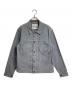 BURGUS PLUS（バーガスプラス）の古着「1st Type Denim Jacket デニムジャケット」｜グレー