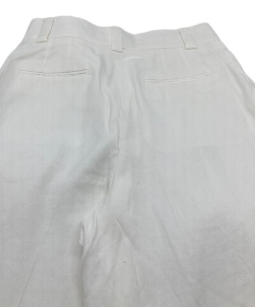 gentlemanlady（ジェントルマンレディ）gentlemanlady (ジェントルマンレディ) ハーフパンツ ホワイト サイズ:38の古着・服飾アイテム