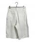 gentlemanlady (ジェントルマンレディ) ハーフパンツ ホワイト サイズ:38：5000円