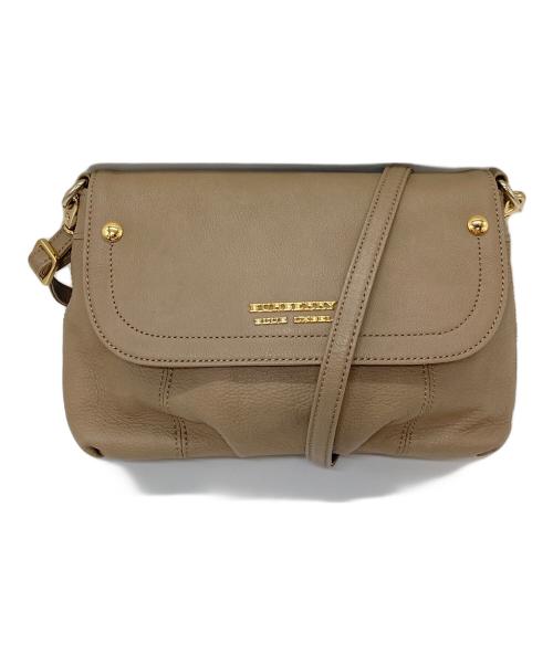 BURBERRY BLUE LABEL（バーバリーロンドンブルーレーベル）BURBERRY BLUE LABEL (バーバリーロンドンブルーレーベル) ショルダーバッグ　　日本製 ベージュ サイズ:実寸参照の古着・服飾アイテム