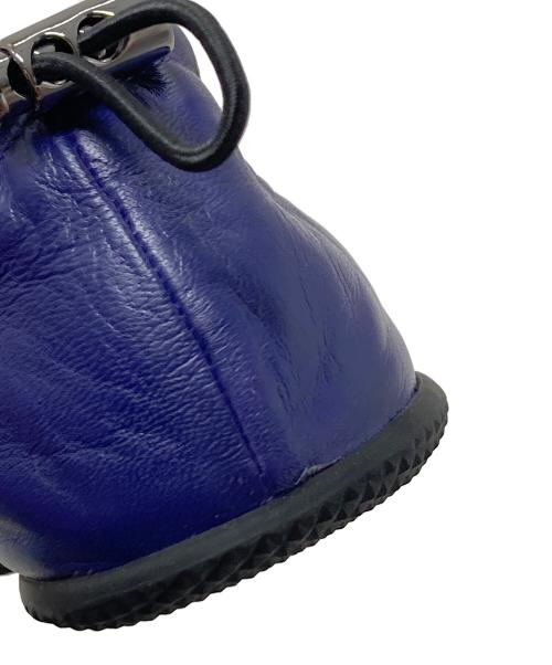 MARNI（マルニ）MARNI (マルニ) バックシャーリングフラットシューズ　ローヒールシューズ　フラットパンプス　フラットシューズ　イタリア製 パープル サイズ:35の古着・服飾アイテム