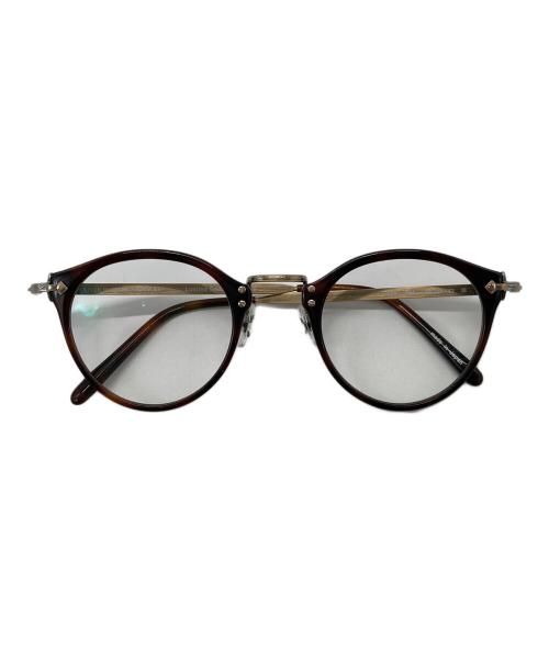 OLIVER PEOPLES（オリバーピープルズ）OLIVER PEOPLES (オリバーピープルズ) 眼鏡 ブラウン サイズ:47□24の古着・服飾アイテム