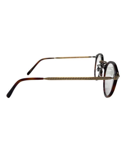OLIVER PEOPLES（オリバーピープルズ）OLIVER PEOPLES (オリバーピープルズ) 眼鏡 ブラウン サイズ:47□24の古着・服飾アイテム