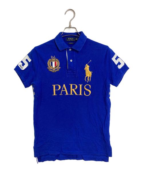 POLO RALPH LAUREN（ポロ・ラルフローレン）POLO RALPH LAUREN (ポロ・ラルフローレン) ビッグポニーポロシャツ　半袖シャツ ブルー サイズ:Sの古着・服飾アイテム
