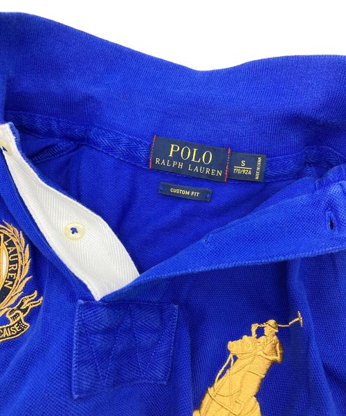 POLO RALPH LAUREN（ポロ・ラルフローレン）POLO RALPH LAUREN (ポロ・ラルフローレン) ビッグポニーポロシャツ　半袖シャツ ブルー サイズ:Sの古着・服飾アイテム