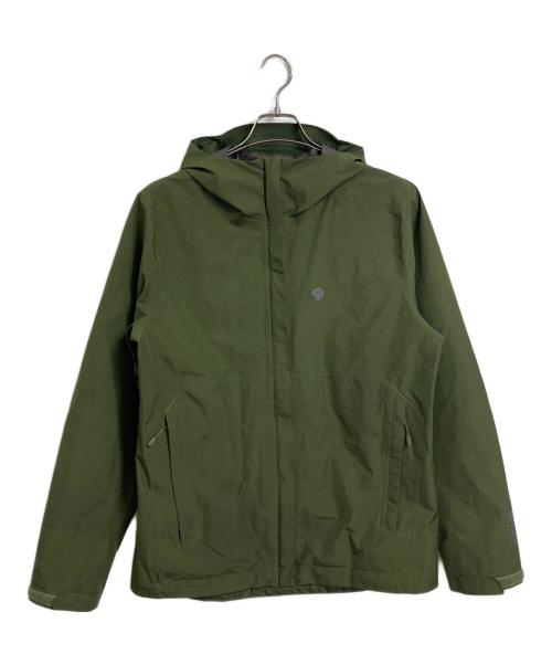 MOUNTAIN HARD WEAR（マウンテンハードウェア）MOUNTAIN HARD WEAR (マウンテンハードウェア) ゴアテックスパックライトジャケット　GORE-TEX グリーン サイズ:Sの古着・服飾アイテム