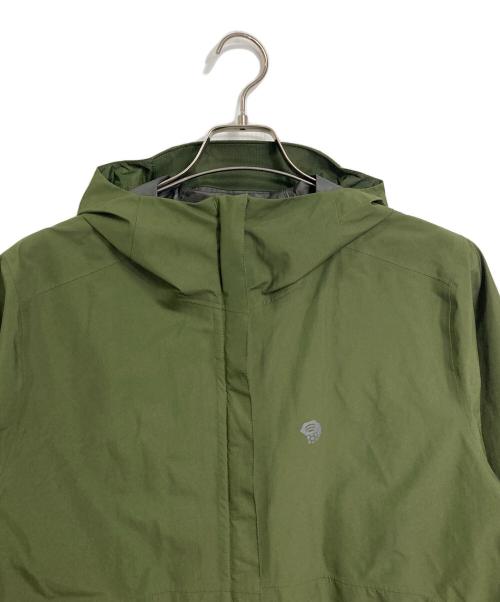 MOUNTAIN HARD WEAR（マウンテンハードウェア）MOUNTAIN HARD WEAR (マウンテンハードウェア) ゴアテックスパックライトジャケット　GORE-TEX グリーン サイズ:Sの古着・服飾アイテム
