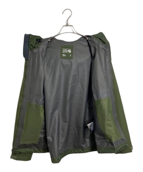 MOUNTAIN HARD WEAR（マウンテンハードウェア）MOUNTAIN HARD WEAR (マウンテンハードウェア) ゴアテックスパックライトジャケット　GORE-TEX グリーン サイズ:Sの古着・服飾アイテム