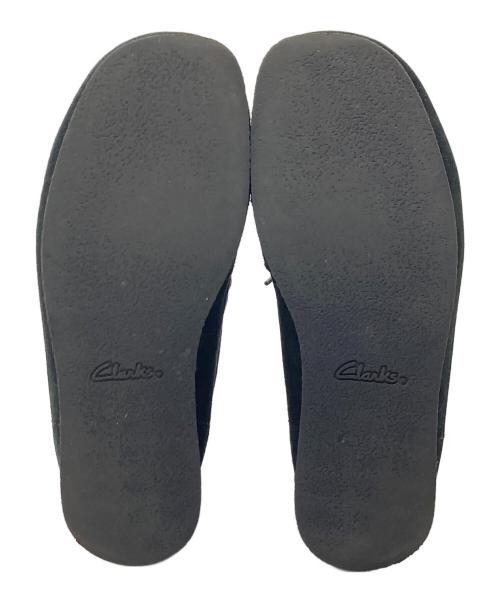 CLARKS（クラークス）CLARKS (クラークス) wallabee ワラビー　ワラビーブーツ　ショートブーツ　カモフラ　迷彩 ブラック サイズ:UK7の古着・服飾アイテム