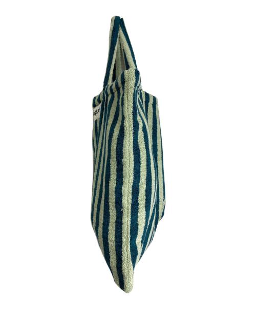 BONGUSTA（ボンガスタ）BONGUSTA (ボンガスタ) トートバッグ  NARAM STRIPED BAG グリーン サイズ:実寸参照の古着・服飾アイテム