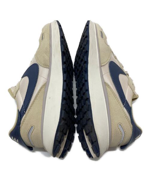 NIKE（ナイキ）NIKE (ナイキ) ローカットスニーカー Phoenix Waffle  フェニックスワッフル　スポーツ　アウトドア ベージュ×ネイビー サイズ:US7の古着・服飾アイテム