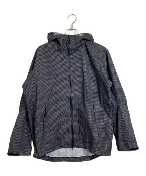 THE NORTH FACE（ザ ノース フェイス）THE NORTH FACE (ザ ノース フェイス) Enride Rain Jacket エンライド レインジャケット ブラック×ホワイト サイズ:Mの古着・服飾アイテム