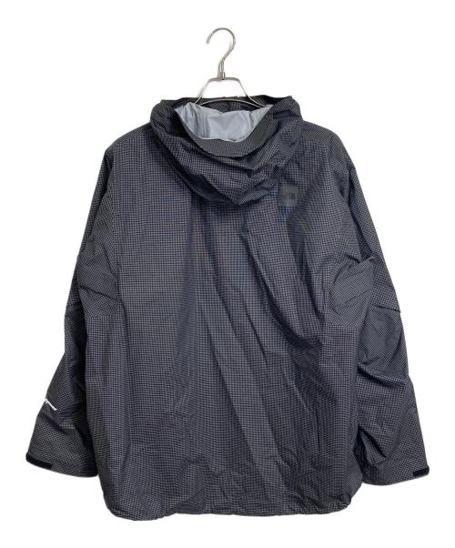 THE NORTH FACE（ザ ノース フェイス）THE NORTH FACE (ザ ノース フェイス) Enride Rain Jacket エンライド レインジャケット ブラック×ホワイト サイズ:Mの古着・服飾アイテム