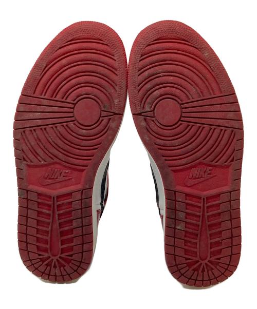 NIKE（ナイキ）NIKE (ナイキ) JORDAN 1 BLACK TOE OLD LOVE  エアジョーダン　 レッド×ブラック サイズ:US9の古着・服飾アイテム