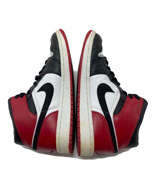 NIKE（ナイキ）NIKE (ナイキ) JORDAN 1 BLACK TOE OLD LOVE  エアジョーダン　 レッド×ブラック サイズ:US9の古着・服飾アイテム