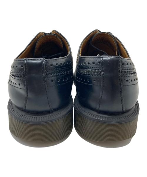 Dr.Martens（ドクターマーチン）Dr.Martens (ドクターマーチン) BROUGUE SHOE BLACK SMOOTH  ブローグシューズ ブラック スムース ブラック サイズ: UK6の古着・服飾アイテム