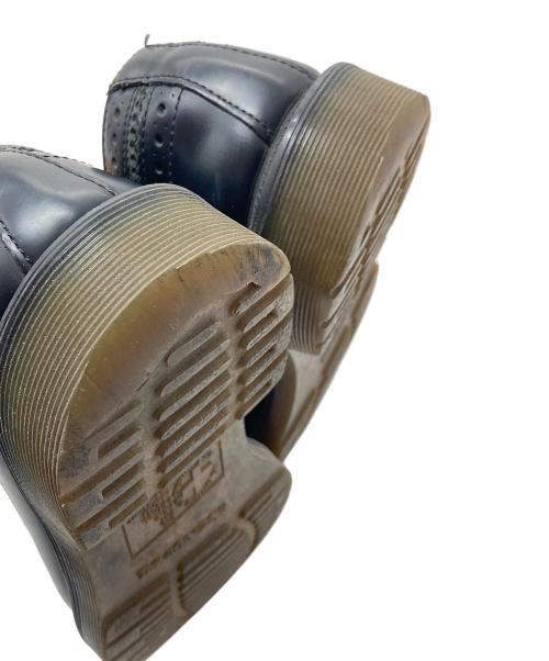 Dr.Martens（ドクターマーチン）Dr.Martens (ドクターマーチン) BROUGUE SHOE BLACK SMOOTH  ブローグシューズ ブラック スムース ブラック サイズ: UK6の古着・服飾アイテム