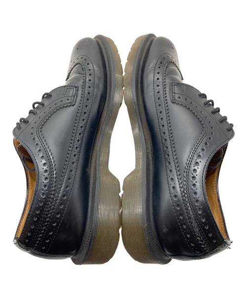 Dr.Martens（ドクターマーチン）Dr.Martens (ドクターマーチン) BROUGUE SHOE BLACK SMOOTH  ブローグシューズ ブラック スムース ブラック サイズ: UK6の古着・服飾アイテム
