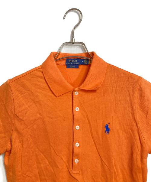 POLO RALPH LAUREN（ポロ・ラルフローレン）POLO RALPH LAUREN (ポロ・ラルフローレン) ポロシャツ　 オレンジ サイズ:Mの古着・服飾アイテム
