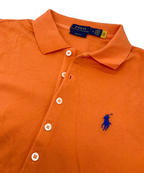 POLO RALPH LAUREN（ポロ・ラルフローレン）POLO RALPH LAUREN (ポロ・ラルフローレン) ポロシャツ　 オレンジ サイズ:Mの古着・服飾アイテム