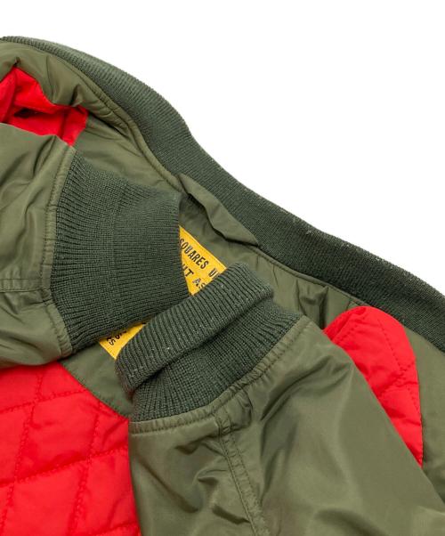 DIESEL（ディーゼル）DIESEL (ディーゼル) MA-1ジャケット　フライトジャケット オリーブ サイズ:Mの古着・服飾アイテム