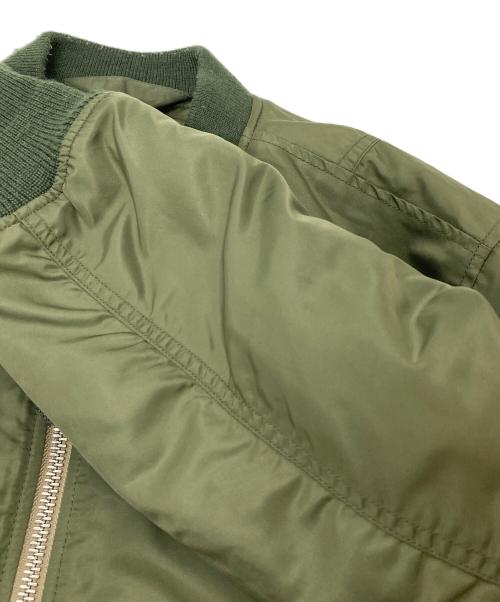 DIESEL（ディーゼル）DIESEL (ディーゼル) MA-1ジャケット　フライトジャケット オリーブ サイズ:Mの古着・服飾アイテム