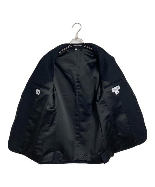 ADAM KIMMEL（アダムキメル）ADAM KIMMEL (アダムキメル) CarHartt (カーハート) ウールジャケット　テーラードジャケット ブラック サイズ:Sの古着・服飾アイテム