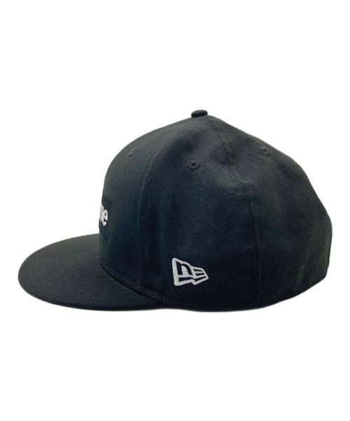 SUPREME（シュプリーム）Supreme (シュプリーム) New Era (ニューエラ) National Champions Box Logo  ナショナルチャンピオンシップ　ボックスロゴ　キャップ　ウールキャップ ブラック サイズ:7 3/4 61.5cmの古着・服飾アイテム