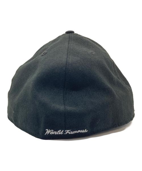 SUPREME（シュプリーム）Supreme (シュプリーム) New Era (ニューエラ) National Champions Box Logo  ナショナルチャンピオンシップ　ボックスロゴ　キャップ　ウールキャップ ブラック サイズ:7 3/4 61.5cmの古着・服飾アイテム